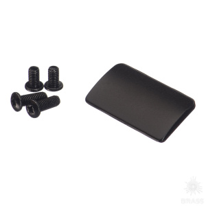 15.04.126-0 Лицевая накладка для петли EASY, цамак, чёрный