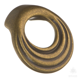 4440 0016 MVB Ручка кнопка современная классика, античная бронза 16 мм