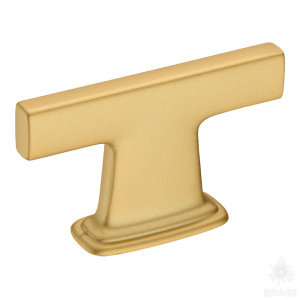 4110 016PC35 Ручка кнопка, матовое золото 16 мм