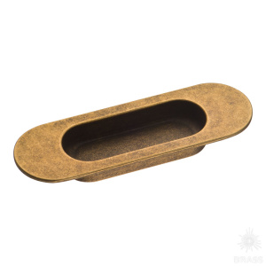 3922-831 Ручка врезная, старая бронза