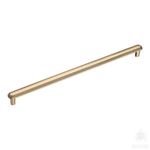 1102 320MP11 Ручка скоба, глянцевое золото 320 мм