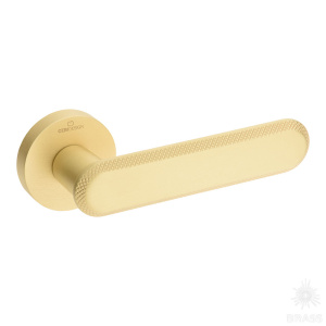 5102 010MP35 NOLA Ручка дверная, матовое золото (комплект 2 шт)