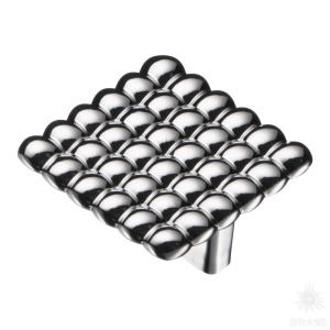 471032MP02 Ручка кнопка, глянцевый хром 32 мм