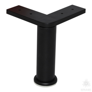 KAX-0006-0160-B13 Опора мебельная, чёрный