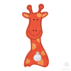 944JI Вешалка деревянная, жираф
