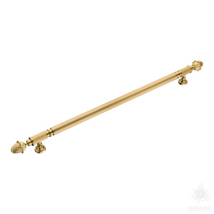 1012-003-40-120K Ручка скоба, глянцевое золото 1200 мм