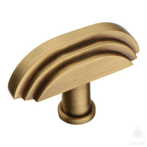 07240-013-5 Ручка кнопка, состаренная латунь