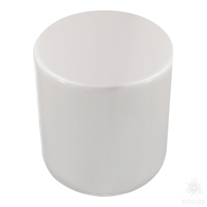 8161-582 GREY BRIGHT Ручка кнопка, глянцевый серый