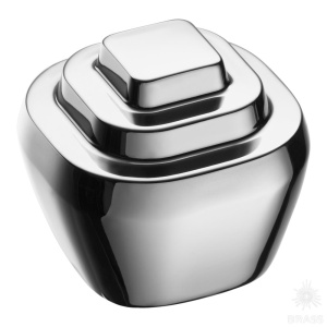 4180 016MP02 Ручка кнопка, глянцевый хром 16 мм