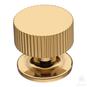 1975 0032 GL Ручка кнопка, глянцевое золото
