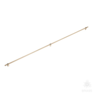 8774 1024 PN-PN Ручка рейлинг, глянцевый никель 512-512 мм