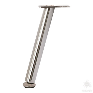 KAX-0068-0180-A01 Опора мебельная, глянцевый хром