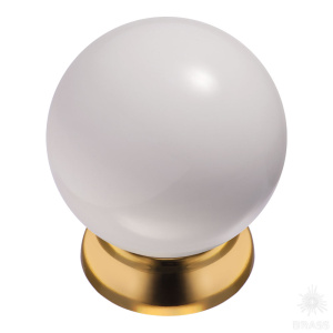 5101-102 Ручка кнопка, глянцевое золото