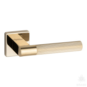 HA247LRO11 GL LEO-L Ручка дверная, глянцевое золото