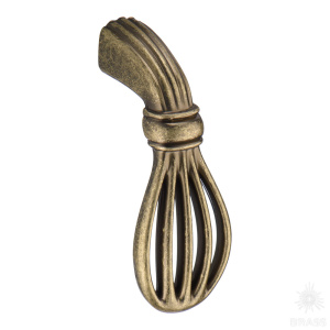 4485 0008 AVM Ручка кнопка современная классика, античная бронза