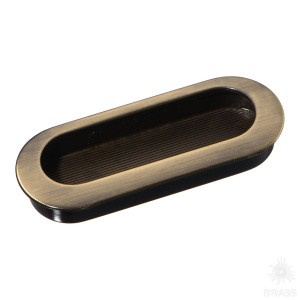 25.113.02.04 Ручка врезная, старая бронза