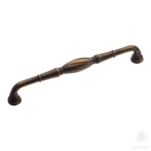 4477 0192 MAB Ручка скоба, старая бронза 192 мм