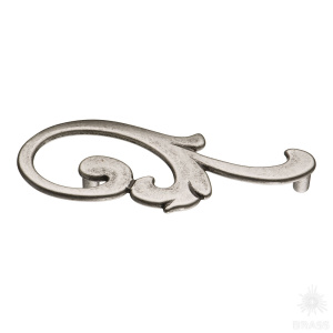 15.141.01.16 right Ручка скоба, старое серебро 96 мм