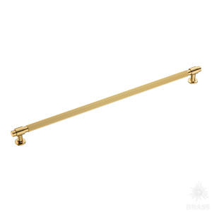 9380 0416 GL-GL Ручка рейлинг, глянцевое золото 416 мм