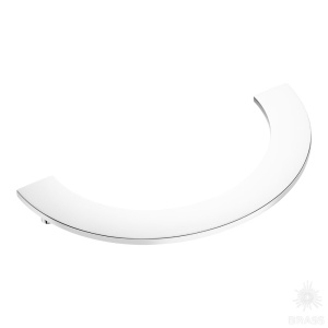 1196 192MP02 Ручка скоба, глянцевый хром 192 мм