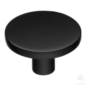 35-Matt Black Ручка кнопка, чёрный 