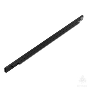 9429 0512 AL6 Ручка накладная, чёрный 512 мм