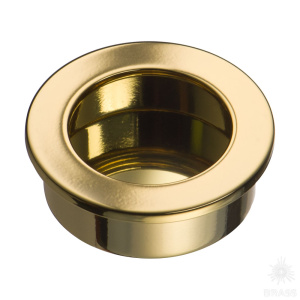 3511-100 Ручка врезная, глянцевое золото