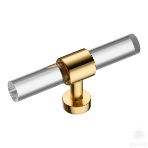 BU 020.00.19 Ручка кнопка, глянцевое золото