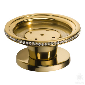 3516-78-003 Держатель для мыла, латунь, глянцевое золото