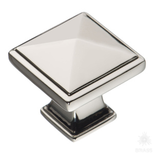 4222 0008 PN Ручка кнопка, глянцевый никель