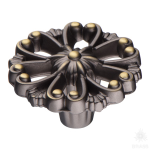 348025MP32 Ручка кнопка, античная бронза