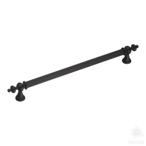 1670-85-224-053 Ручка рейлинг, чёрный 224 мм