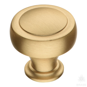 1915 0032 BB Ручка кнопка, матовое золото