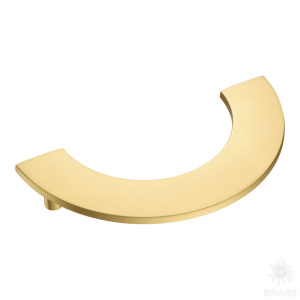 1196 128MP35 Ручка скоба, матовое золото 128 мм