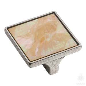 15.326.32 MP 05 16 Ручка кнопка, старое серебро 32 мм