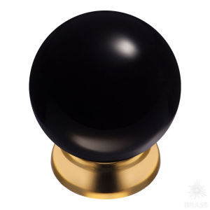 5101-133 Ручка кнопка, глянцевое золото