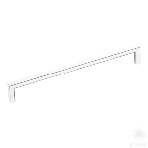 6763-400 Ручка рейлинг, глянцевый хром 192 мм