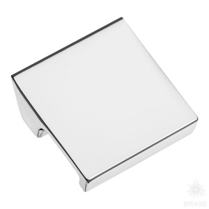 8250 0016 CR Ручка кнопка, глянцевый хром 16 мм