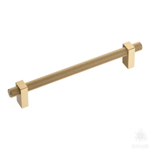 8945 0160 BB-BB Ручка рейлинг, матовое золото 160 мм