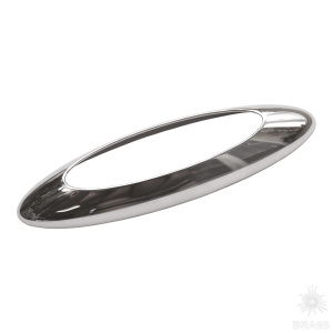 266160MP02 Ручка скоба, глянцевый хром 160 мм