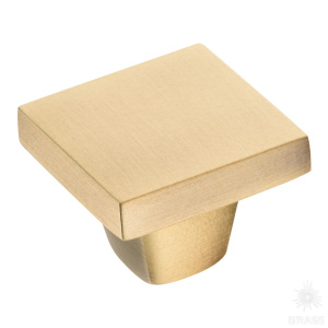 0726-013-2 Ручка кнопка, состаренная латунь