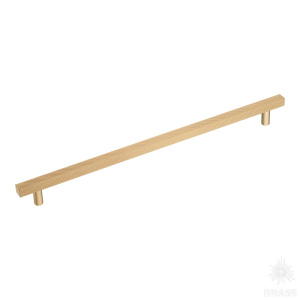 8767 0320 GB-GB Ручка скоба, матовая латунь 320 мм