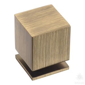 1954 0025 ABM Ручка кнопка, состаренная латунь