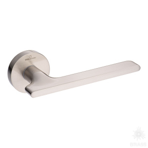 5103 010MP08 MIRA Ручка дверная, сатинированный никель (комплект 2 шт)
