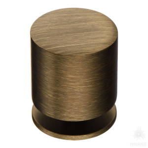 1956 0026 ABM Ручка кнопка, состаренная латунь