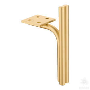 KAX-7002-0150-C25 Опора мебельная, матовое золото