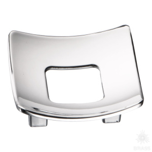282032MP02 Ручка кнопка, глянцевый хром 32 мм