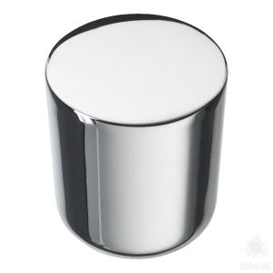 8161-400 Ручка кнопка, глянцевый хром