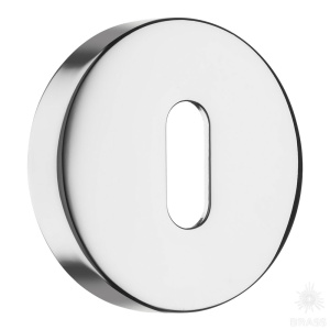 RO12N CR ROSET Накладка с овальным отверстием для ключа, глянцевый хром