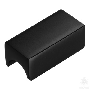 1700 0032 AL6 Ручка накладная, чёрный 32 мм